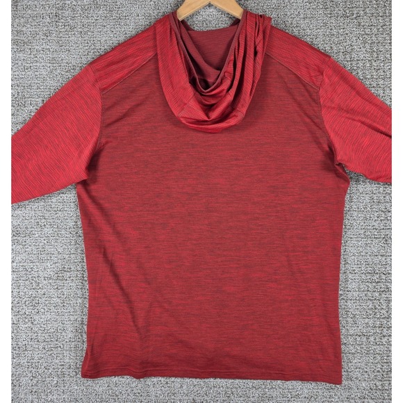 Kuhl Engineered Hoody Mens Red Long Sleeve Hooded Pullover Sweatshirt XXL - Picture 4 of 6